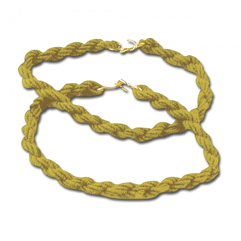 Лента резиновая брючная, цвет хаки