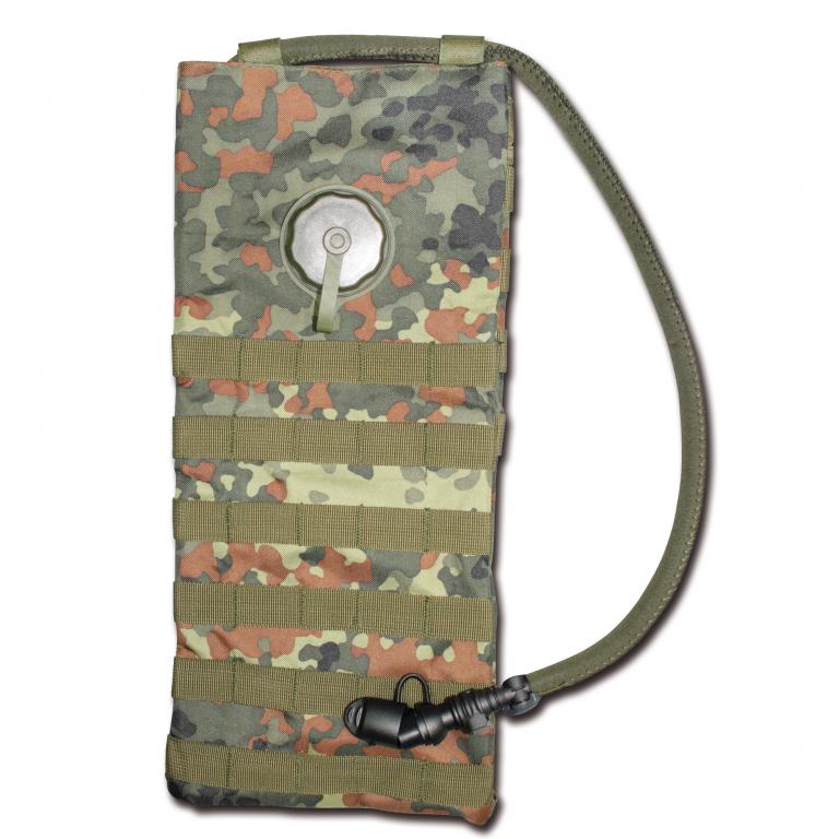Система питьевая в рюкзаке MFH Molle, камуфляж флектарн