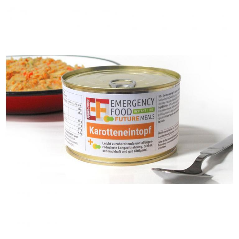 Питание Emergency Food Carrot Stew Can