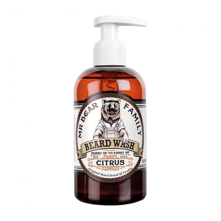 Шампунь Mr Bear Family Bartshampoo Beard Wash Citrus 250 ml