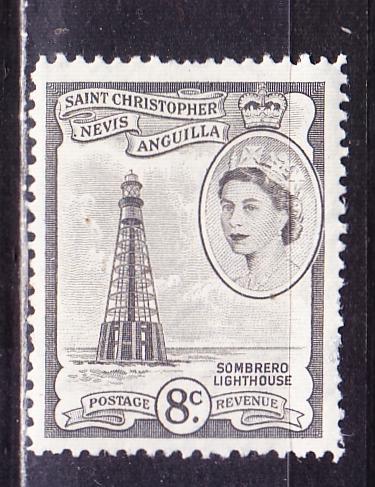 Сент Кристофер, Невис, Ангилья, 1954-57 г.