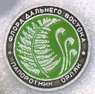 Серия "Флора Дальнего Востока" * Папоротник Орляк
