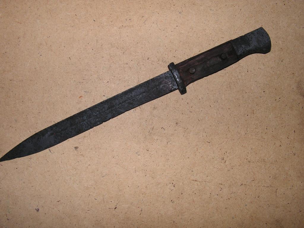 ШТЫК - НОЖ МАУЗЕР К-98, 1937 Г. (52) — покупайте на Auction.ru по выгодной  цене. Лот из Волгоградская область, АНДРЕАПОЛЬ. Продавец RAF-4. Лот  246457091993413