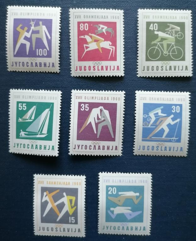 1960 Летние Олимпийские игры 1960 - Рим  909  -  916