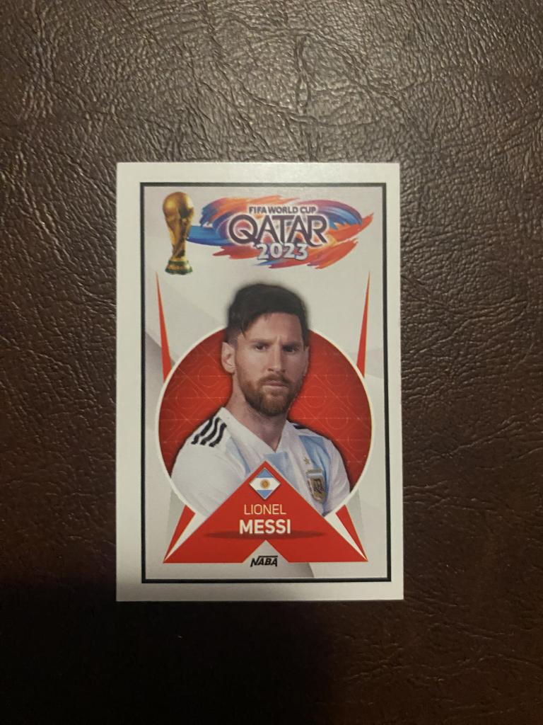 Карточка QATAR 2023 от жев. рез. NABA & Adrenalyn