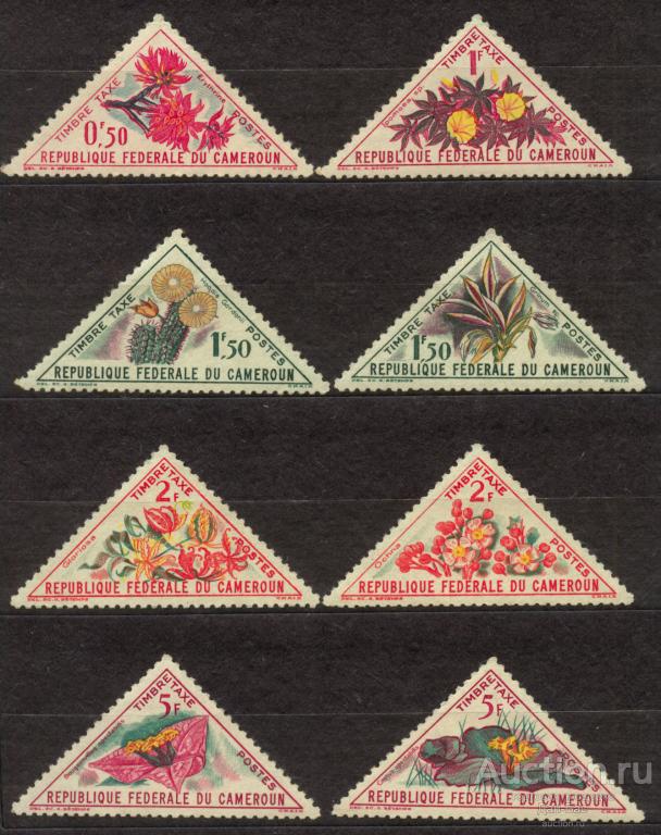 Камерун 1963  **  Флора кактусы