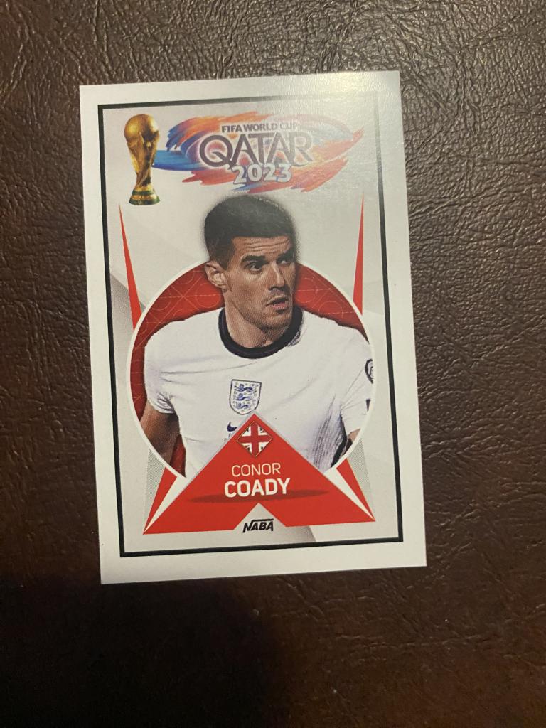 Карточка QATAR 2023 от жев. рез. NABA & Adrenalyn