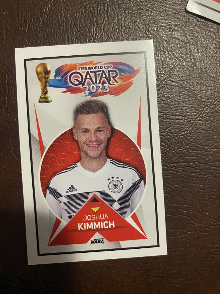 Карточка QATAR 2023 от жев. рез. NABA & Adrenalyn