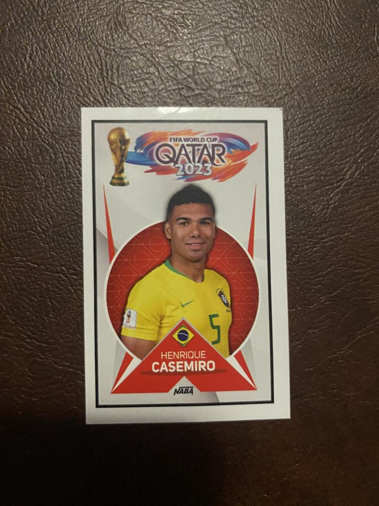 Карточка QATAR 2023 от жев. рез. NABA & Adrenalyn