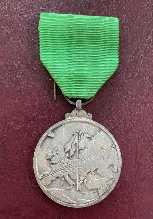 Франция / Бельгия большая серебряная Медаль Европы (Европейского союза) 