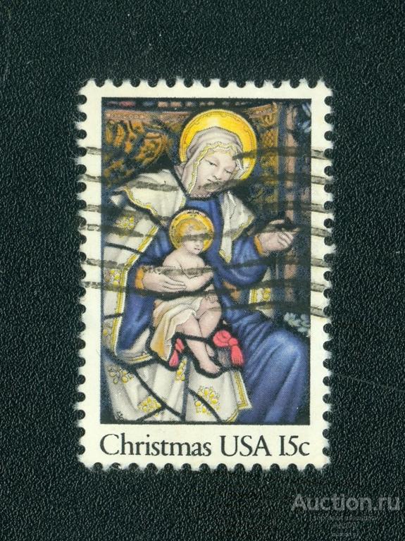 1980 г. США – Рождество (1062f)