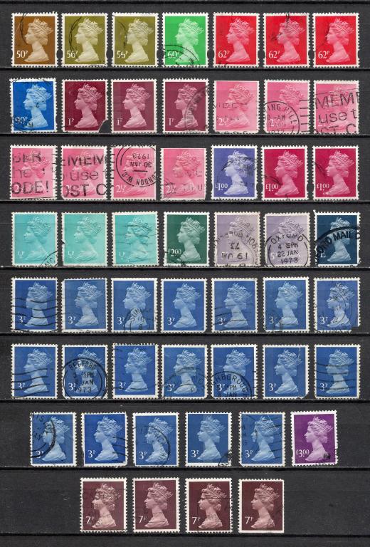 ❤Великобритания Королева Стандарт Разное качество Сток