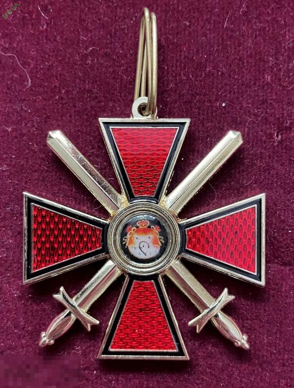 Орден Святого Владимира крест 3 степени с мечами 