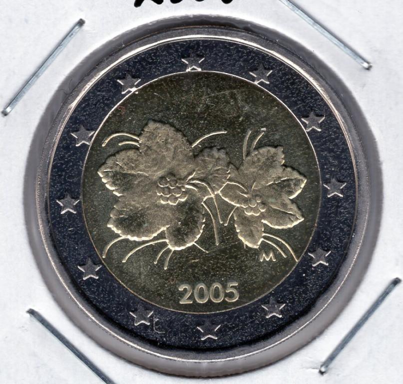 2 евро - Финляндия - 2005 - биметалл