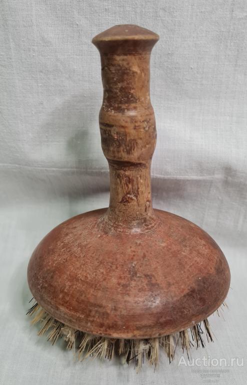 Щётка для ломберного столика Дерево Натуральная щетина До 1917 г. (3.1.72)