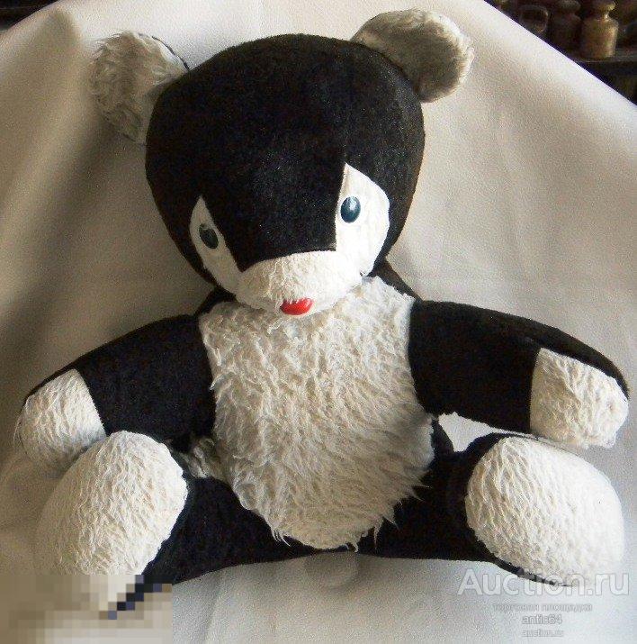 Игрушка  мягкая Большой Плюшевый Медведь  времен СССР 