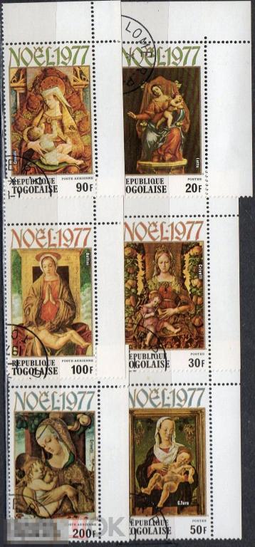 Того 1977 живопись искусство Мадонна Иисус рождество 