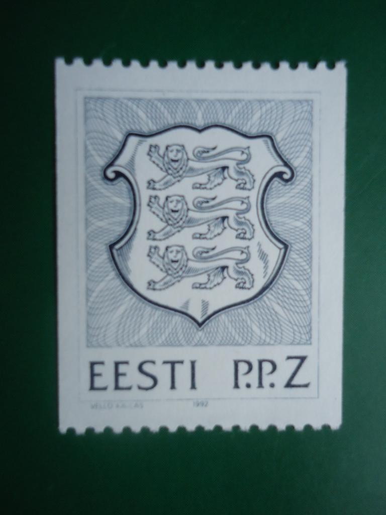 1992 г.  Эстония  MNH.