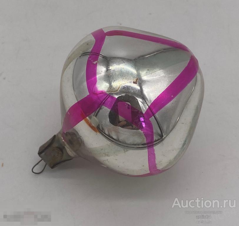 Елочная игрушка без реставрации СССР 