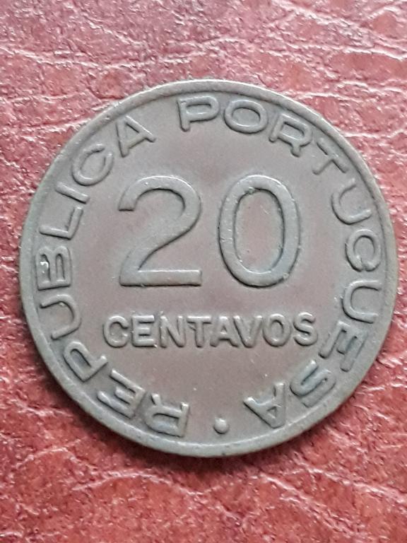 Мозамбик 20 сентаво 1941 КМ 71