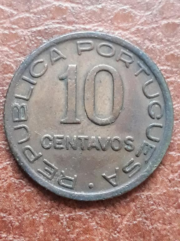 Мозамбик 10 сентаво 1942 КМ 72