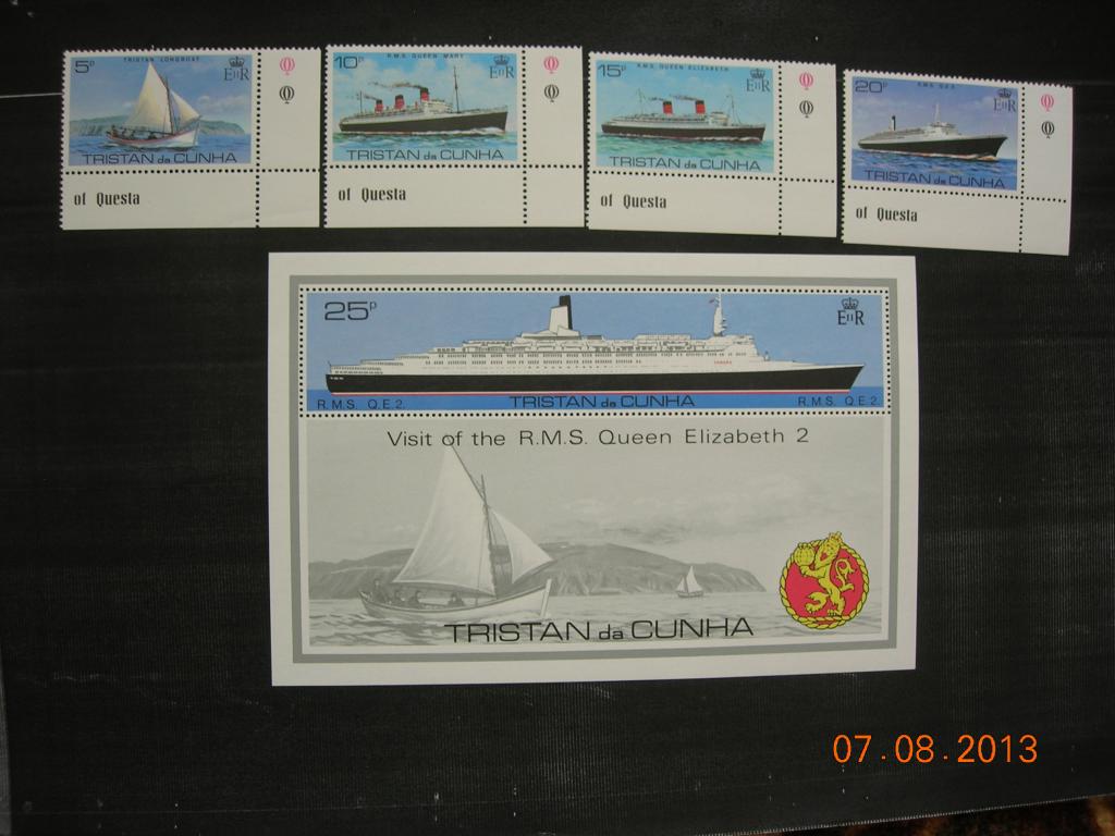 Тристан-да-Кунья 1979  флот: корабли   MNH