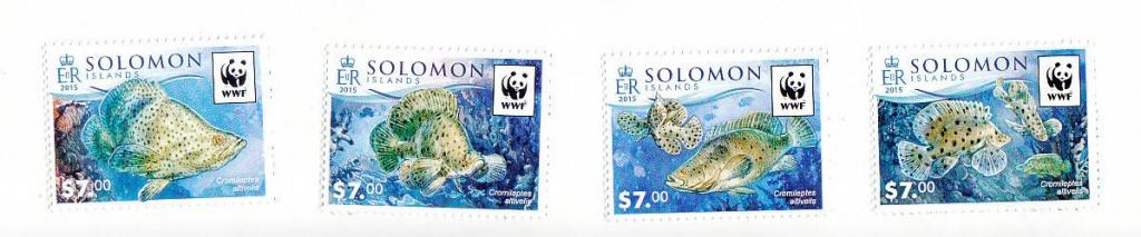 Соломоновы острова. WWF - White Cokatoo 1676-1679 4,00 €