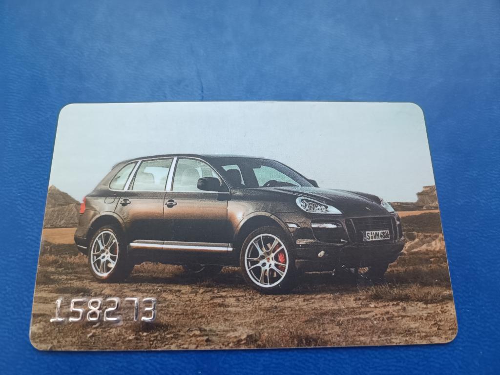 Карта клиента Порше Porsche ПОРШЕ. в отличном сохране.