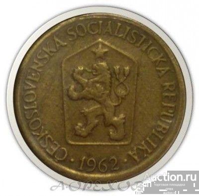 1 крона 1962 Чехословакия (холдер)