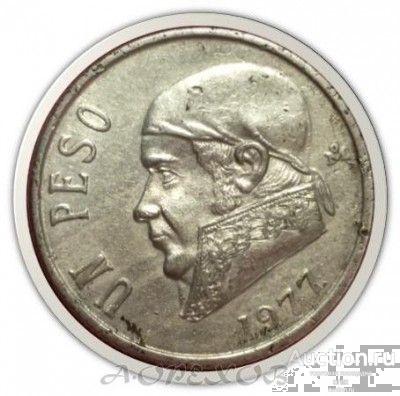 1 песо 1977 Мексика (холдер)