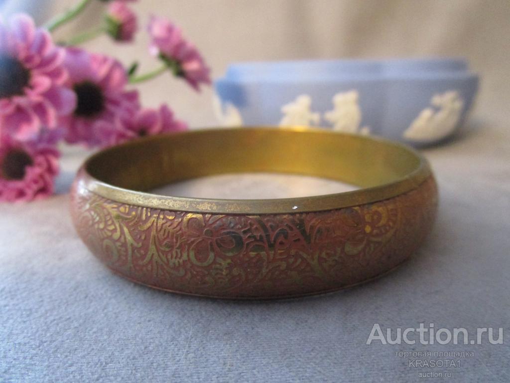 19. браслет МЕТАЛЛ латунь Англия