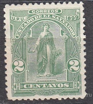 1899 год. Сальвадор. Аллегория, богина Церера