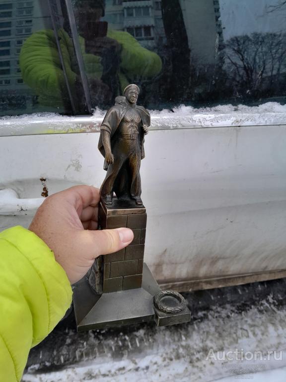 бюст.моряк .матрос.бронза.26 см.солдат.воин .капитан редкость шедевр