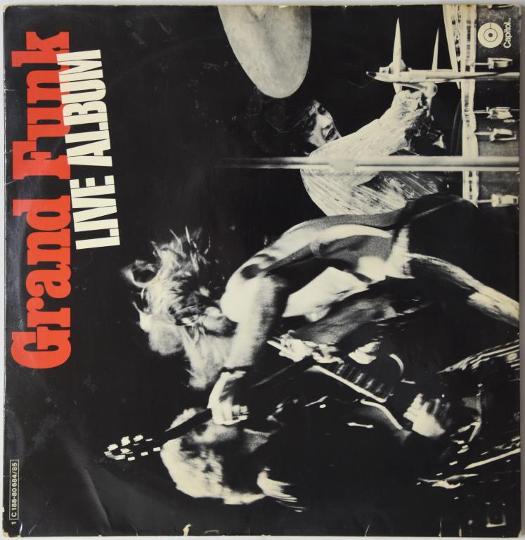 Grand Funk "Live Album" 1970 2Lp