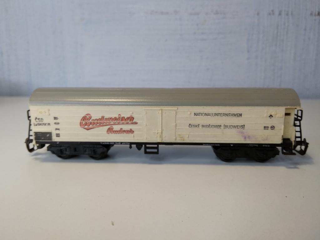 12мм (TT) 4-х осный ледник Budweiser Budvar,с повреждениями
