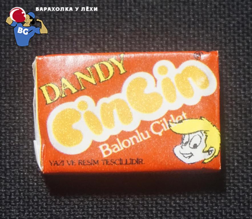 🔴 CinCin Dandy Red Жвачка нераспечатанная | всякое от 80х до 00х ...