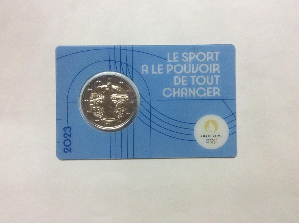 Франция 2 евро 2023 Олимпийские игры «Синяя»