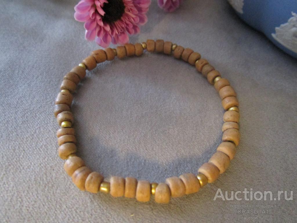 50. деревянный безразмерный браслет АНГЛИЯ