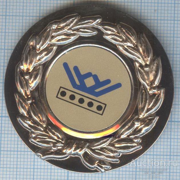 накладка на плакетку, медаль/жетон - Ханты-Мансийск - спорт - биатлон 1997