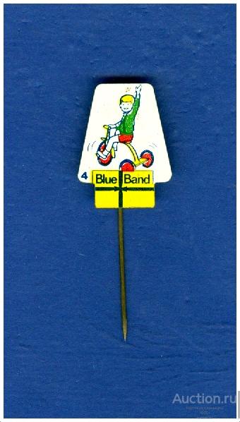Значок Blue Band (№4) 1960-ые г. Серия Детские игры Германия.