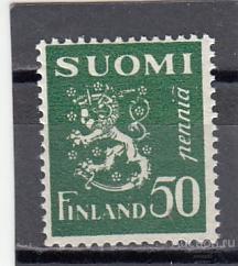 FINLAND ФИНЛЯНДИЯ Стандарт Герб Лев № 176 1932 Сост**