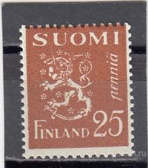 FINLAND ФИНЛЯНДИЯ Стандарт Герб Лев № 146 1930 Сост**