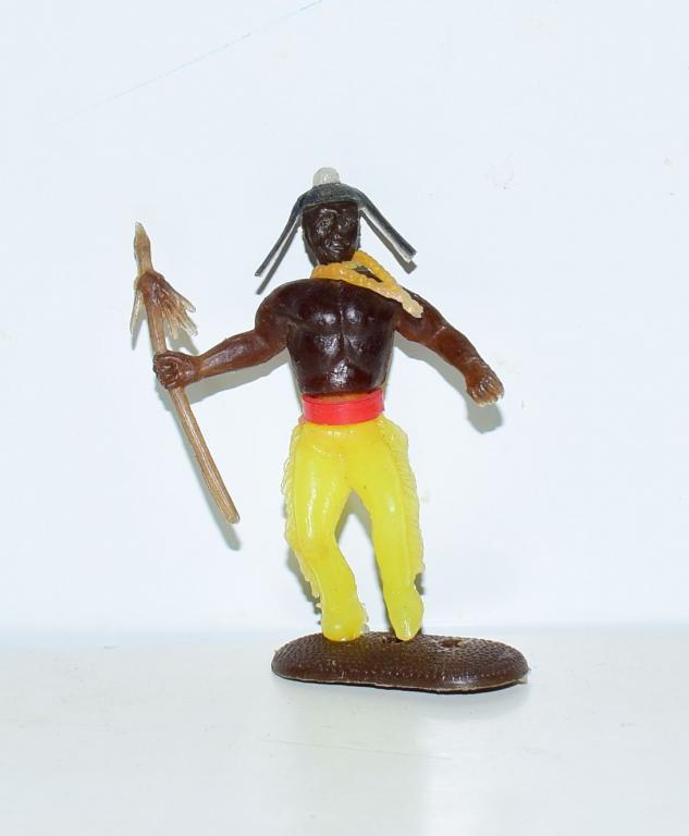 Солдатики СССР Разборные индейцы,Индеец с копьём.