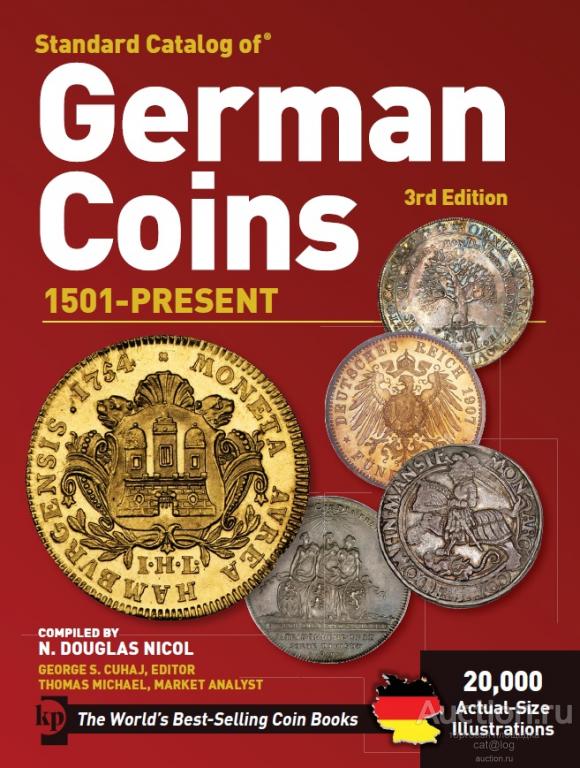 KRAUSE 2011 Standard Catalog of German Coins 1501Present, 3rd Edition