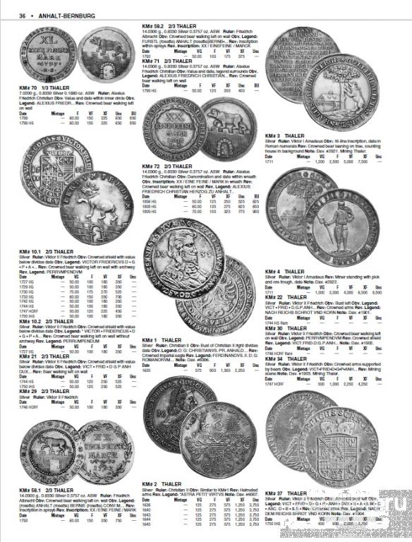 KRAUSE 2011 Standard Catalog of German Coins 1501Present, 3rd Edition