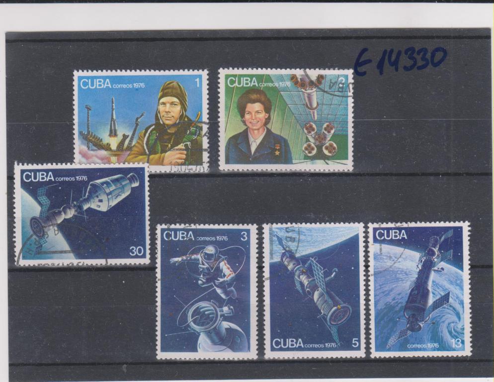 Куба,1976-Космос(гаш.)