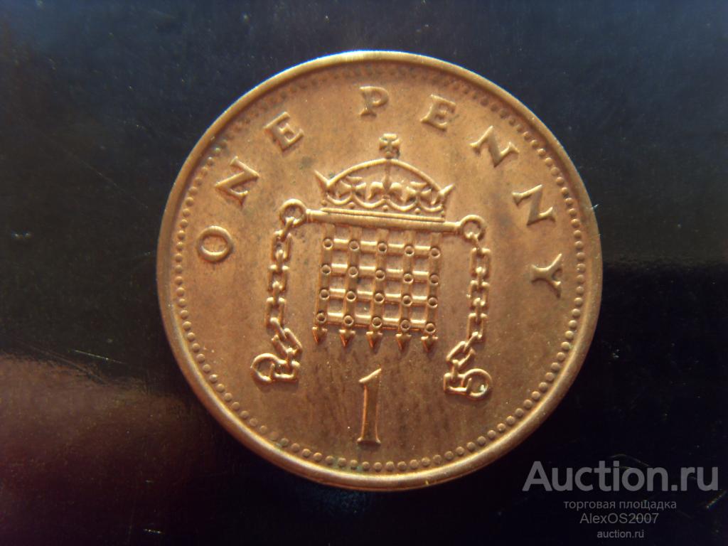 Великобритания 1 пенни 1993 г. КМ# 935а