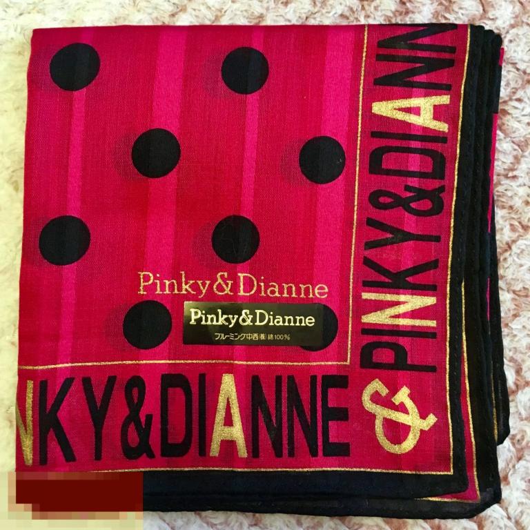 Винтаж ПЛАТОК PINKY & DIANNE оригинал 100% хлопок Япония 45х45 см 