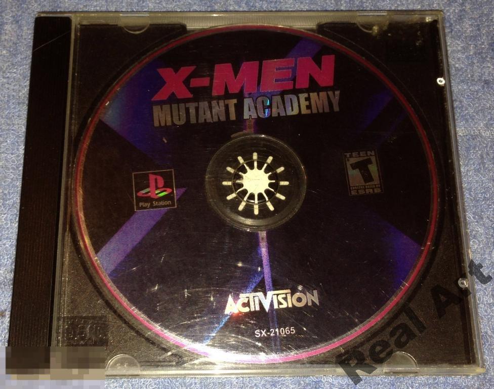 игра для PlayStation 1 X-Men - Mutant Academy трт 
