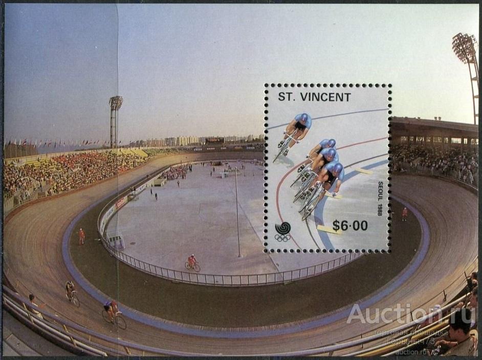 Сент-Винсент 1988 Бл MNH